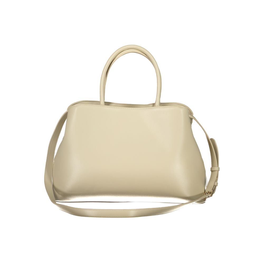 Mario Valentino Beige Polyurethan Damentasche