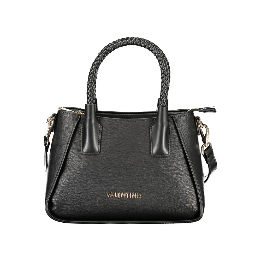 Mario Valentino Black Polyurethane Women's Bag