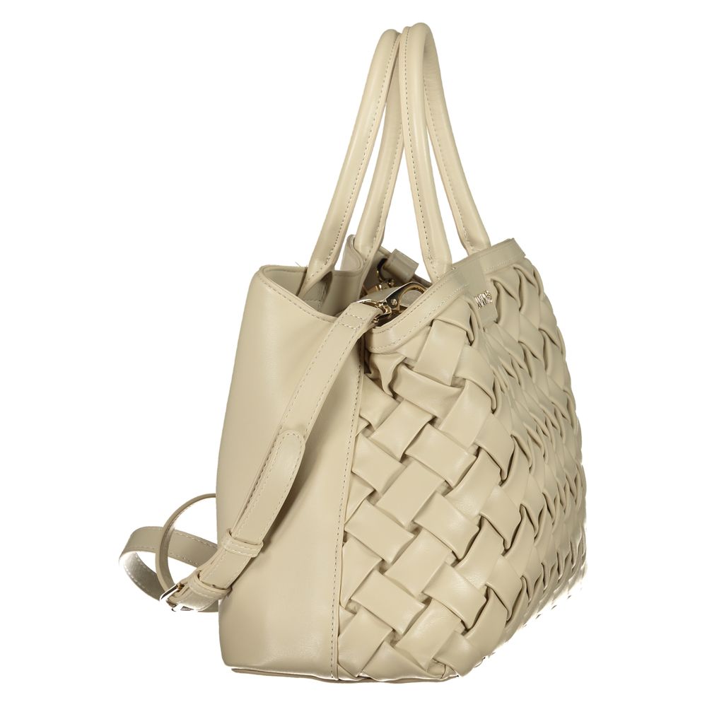 Mario Valentino Beige Polyurethan Damentasche