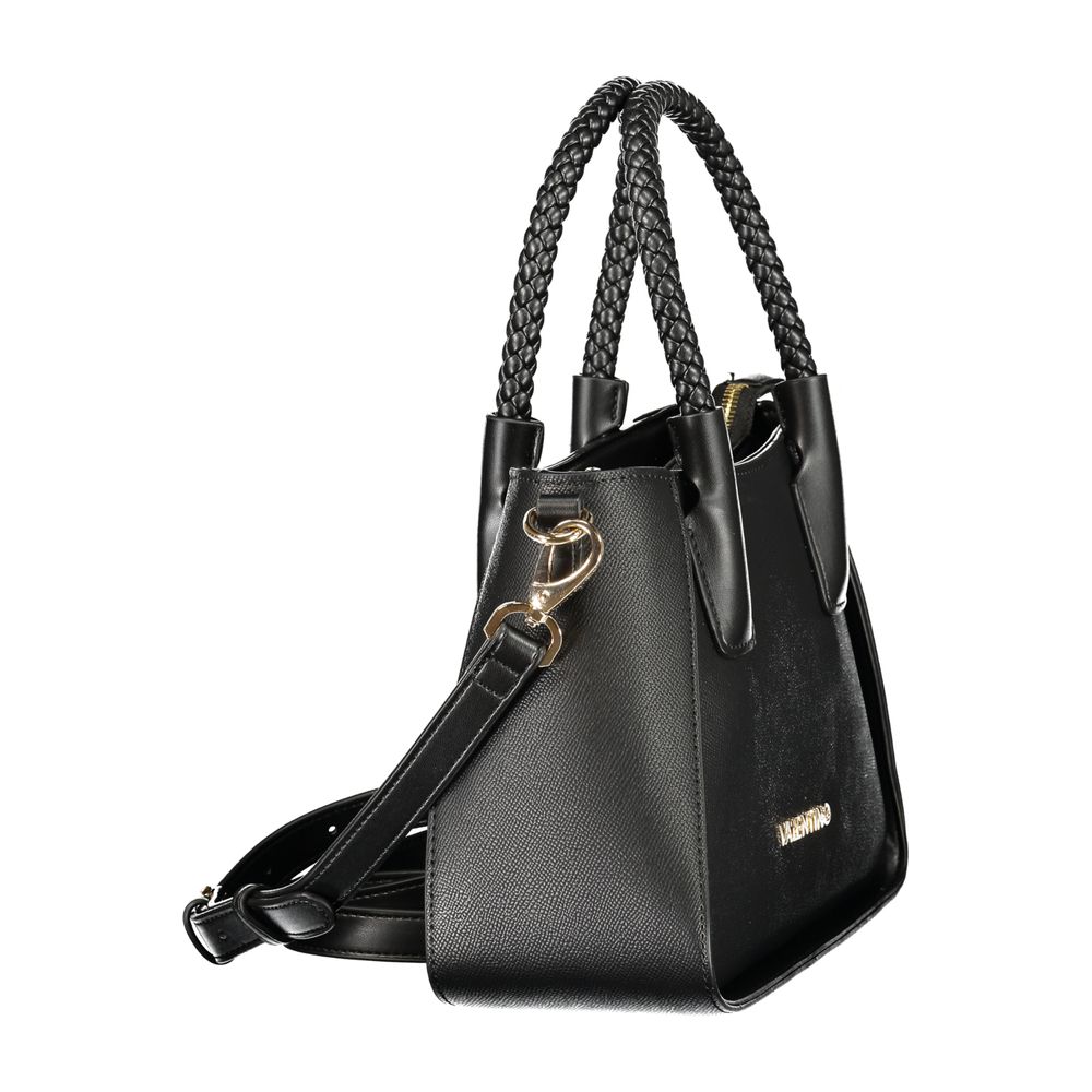 Mario Valentino Black Polyurethane Women's Bag