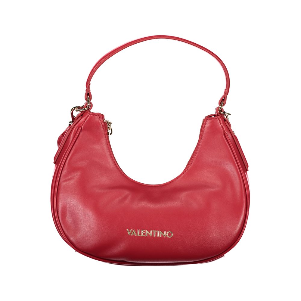 Women's Mario Valentino Red Polyurethane Shoulder Bag