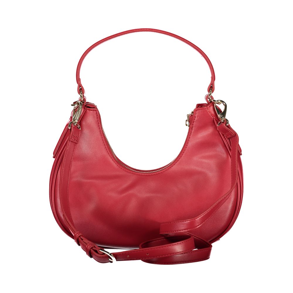 Women's Mario Valentino Red Polyurethane Shoulder Bag