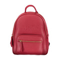 Mario Valentino Roter Rucksack aus Polyurethan für Damen