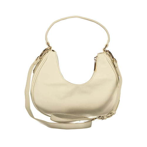 Mario Valentino Beige Polyethylene Handtasche