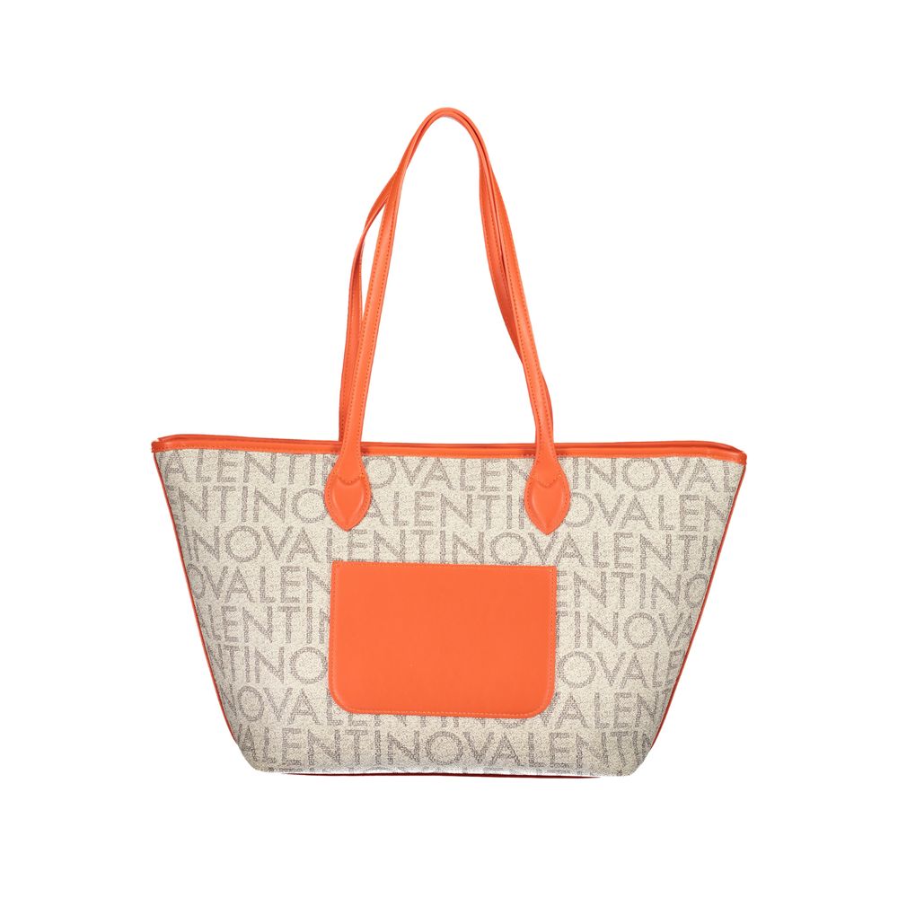 Mario Valentino Beige Polyurethane Women's Handbag