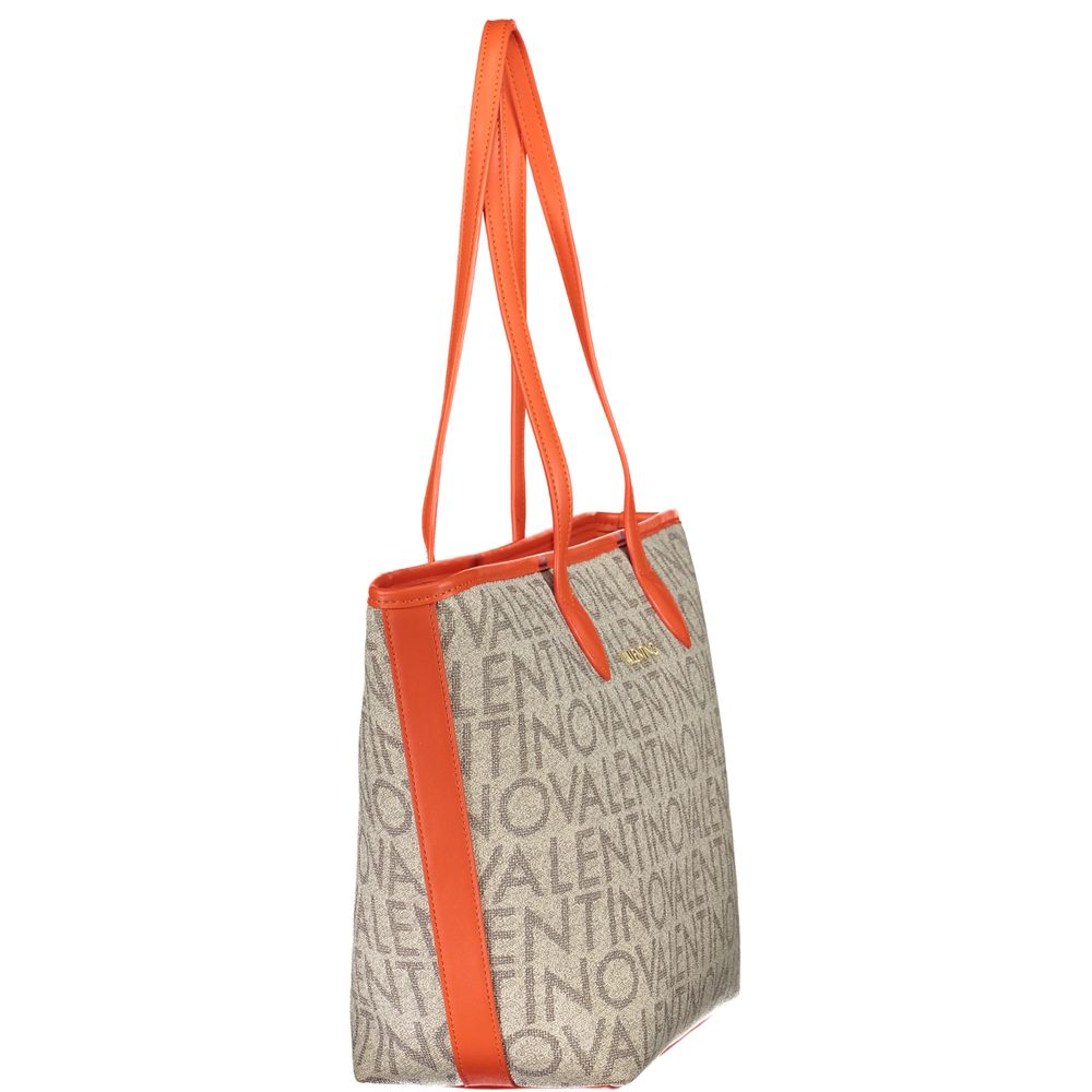 Mario Valentino Beige Polyurethane Women's Handbag