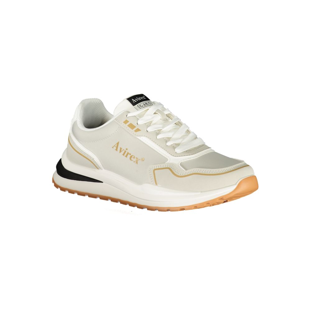 Avirex Men's Grey Polyurethane Sneakers