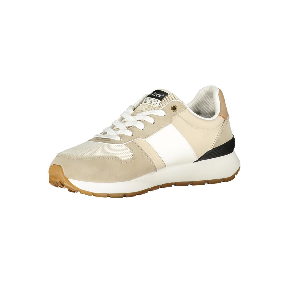 Avirex Beiger Sneaker aus Polyurethan für Herren