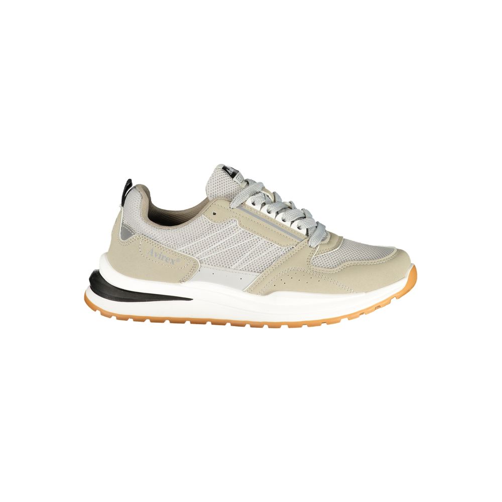 Avirex Grauer Herren-Sneaker aus Polyester