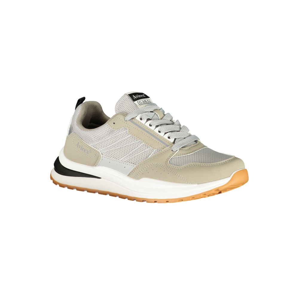 Avirex Grauer Herren-Sneaker aus Polyester