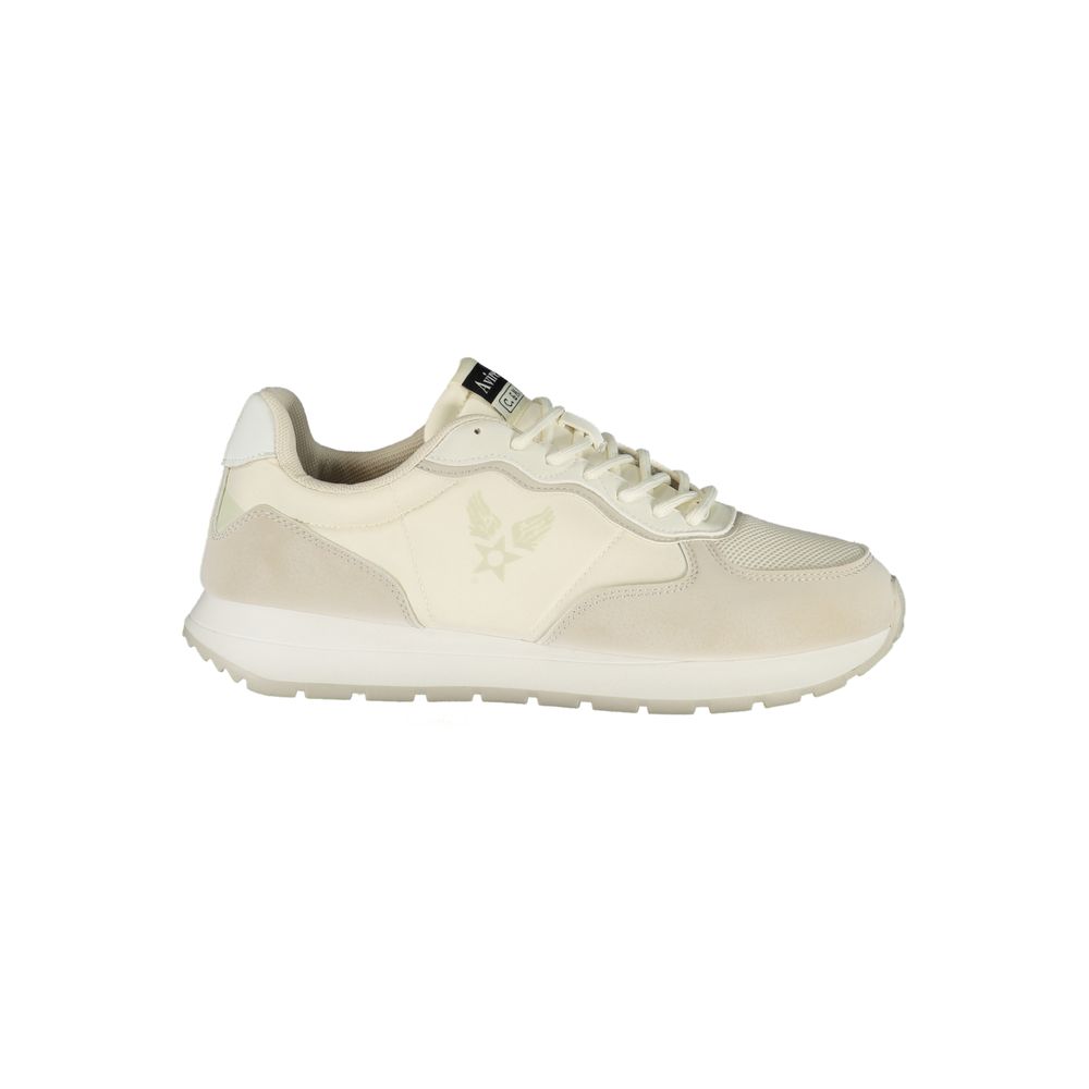 Avirex Herren-Sneaker aus weißem Polyurethan