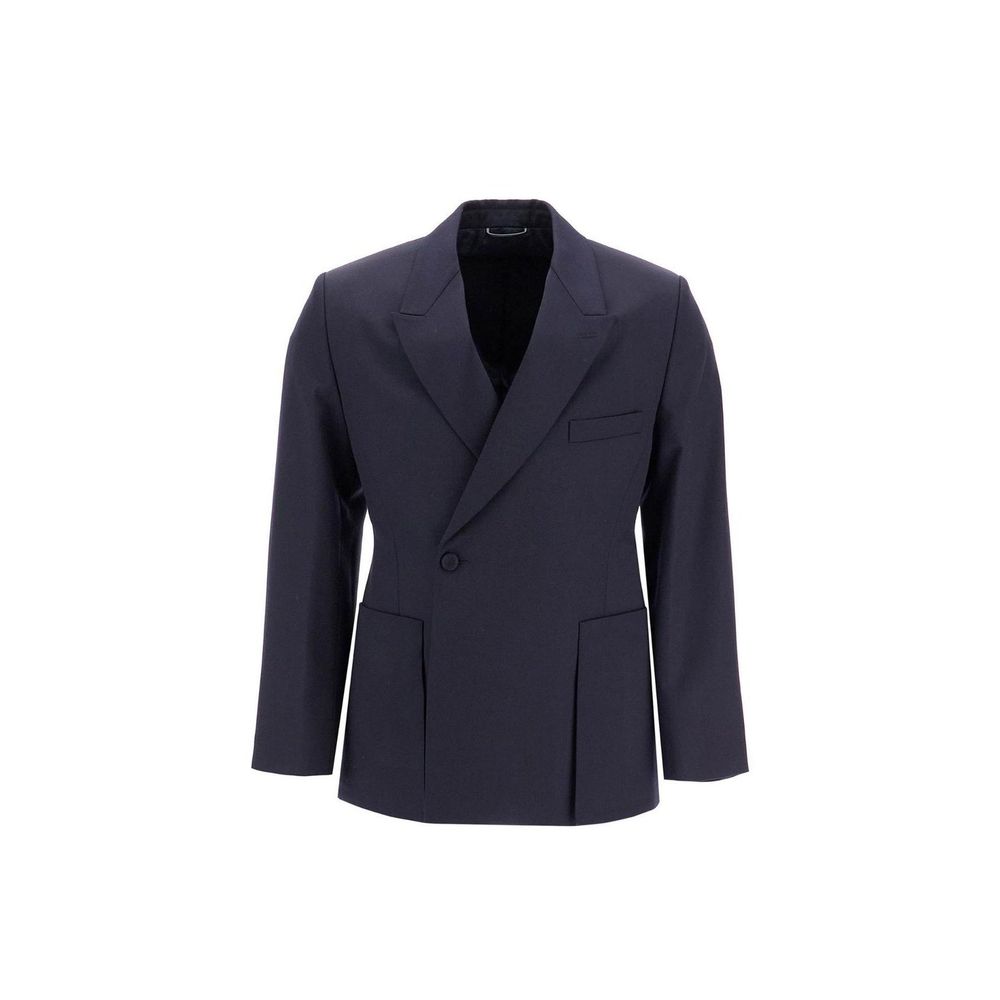 Dior Blue Blazer in Pure Virgin Wool