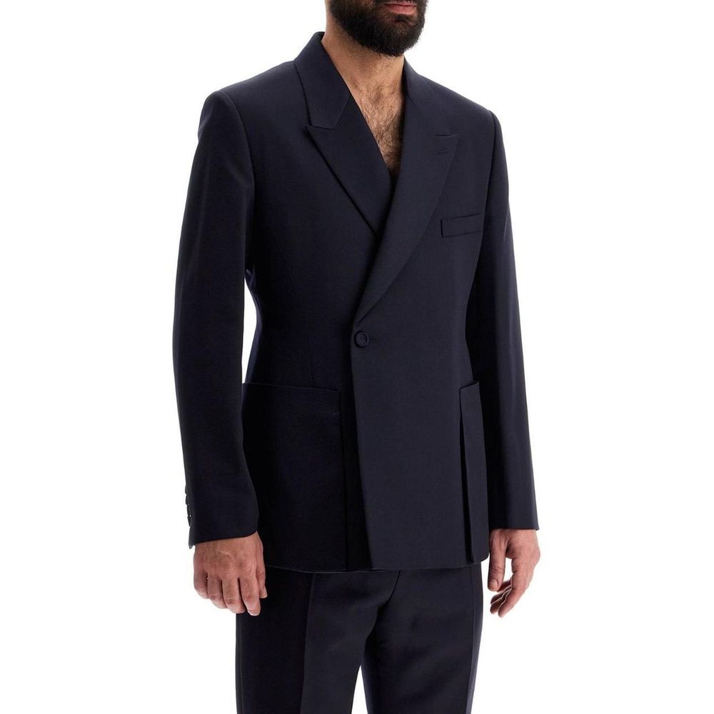 Dior Blue Blazer in Pure Virgin Wool