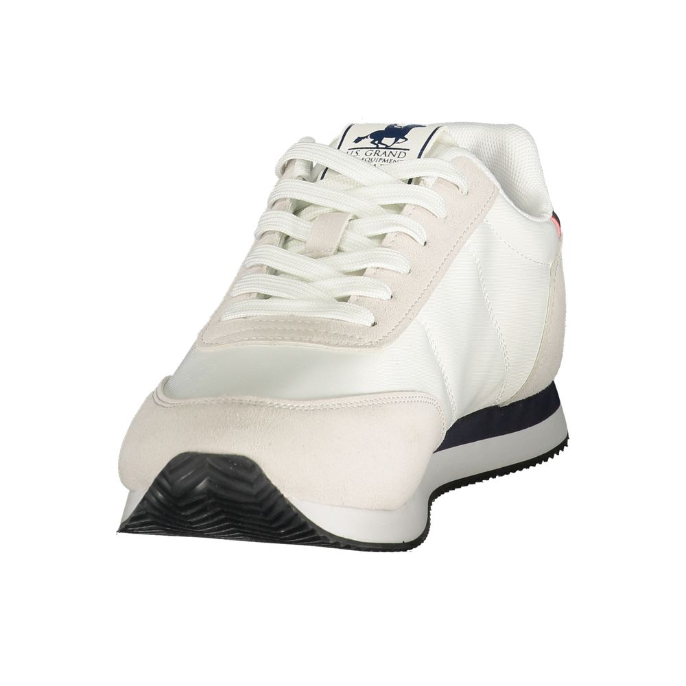 U.S. Grand Weiße Herren-Sneaker aus Polyester