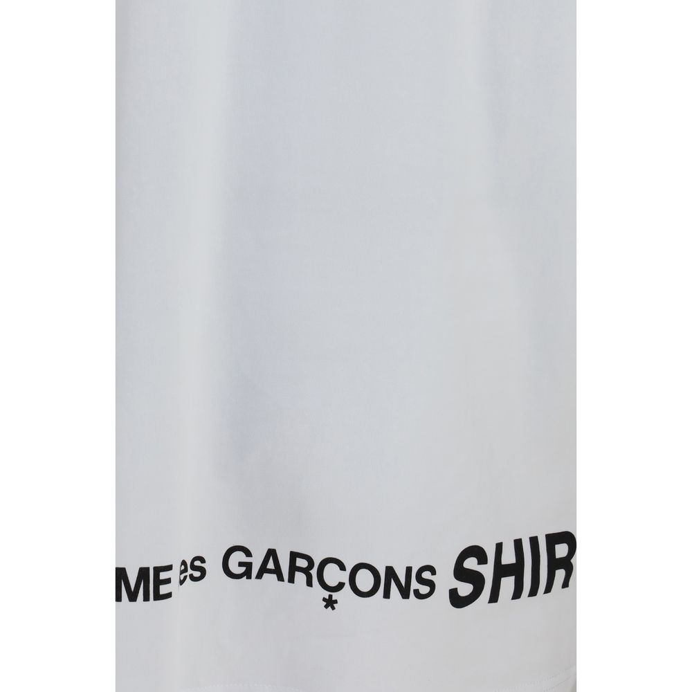 Comme Des Garçons Weißes Baumwoll-T-Shirt