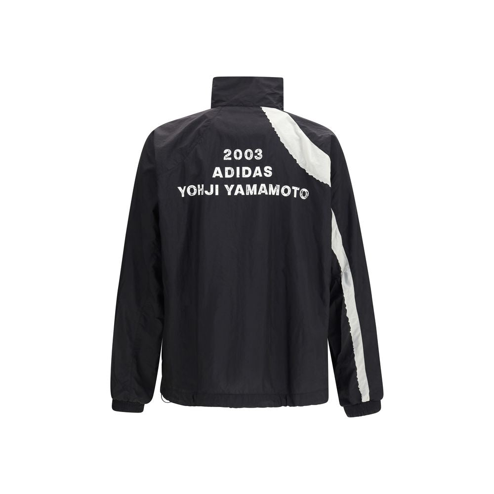 Y-3 Schwarze Nylon-Shell-Jacke