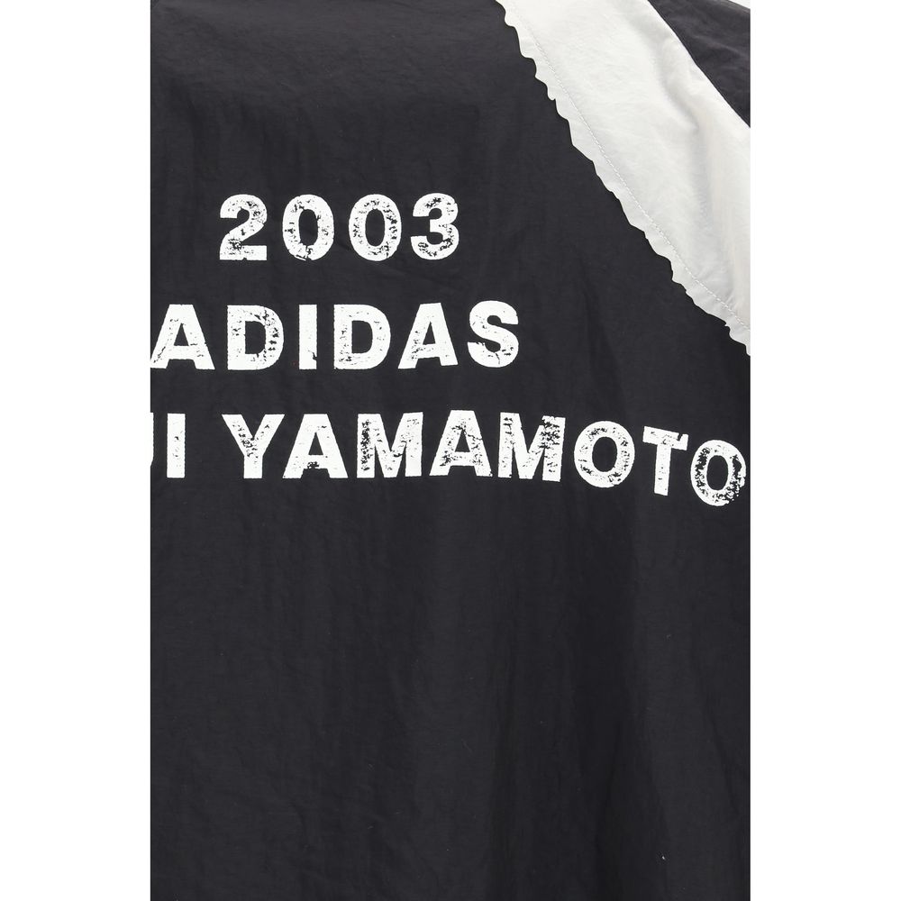 Y-3 Schwarze Nylon-Shell-Jacke