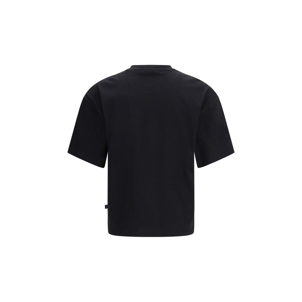 ALPHA INDUSTRIES Schwarzes Baumwoll-T-Shirt