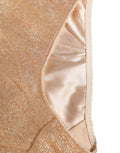 Dolce & Gabbana Beige Seidenmischung High Waist Miederhose Unterwäsche