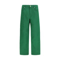 'S Max Mara Two-tone Cotton Casual Trousers