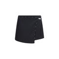 GCDS Schwarze Mini-Shorts aus Polyester