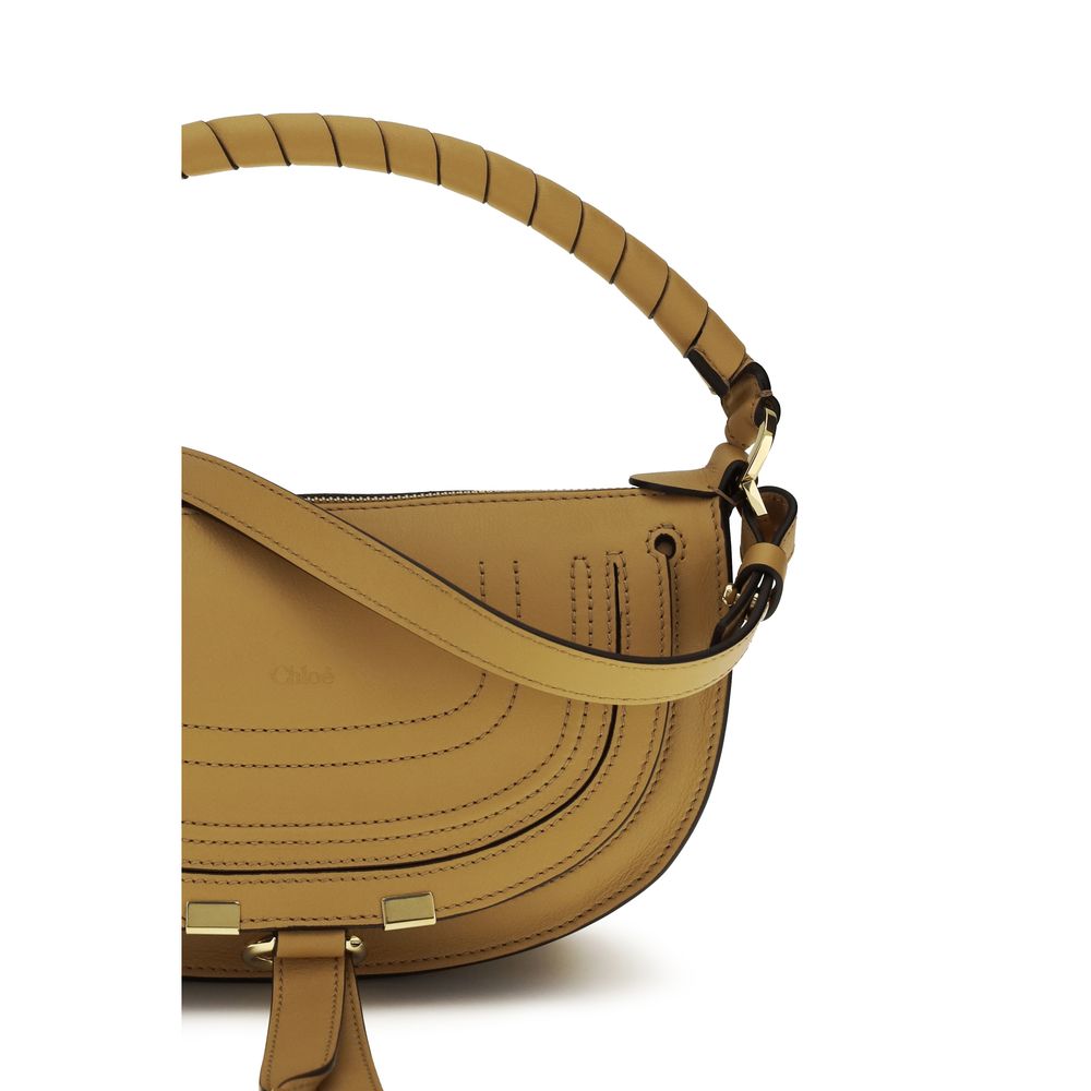 Chloé Braune Kalbsleder Bos Taurus Schultertasche