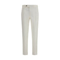 PT Torino Weiße Baumwollhose im Casual-Look
