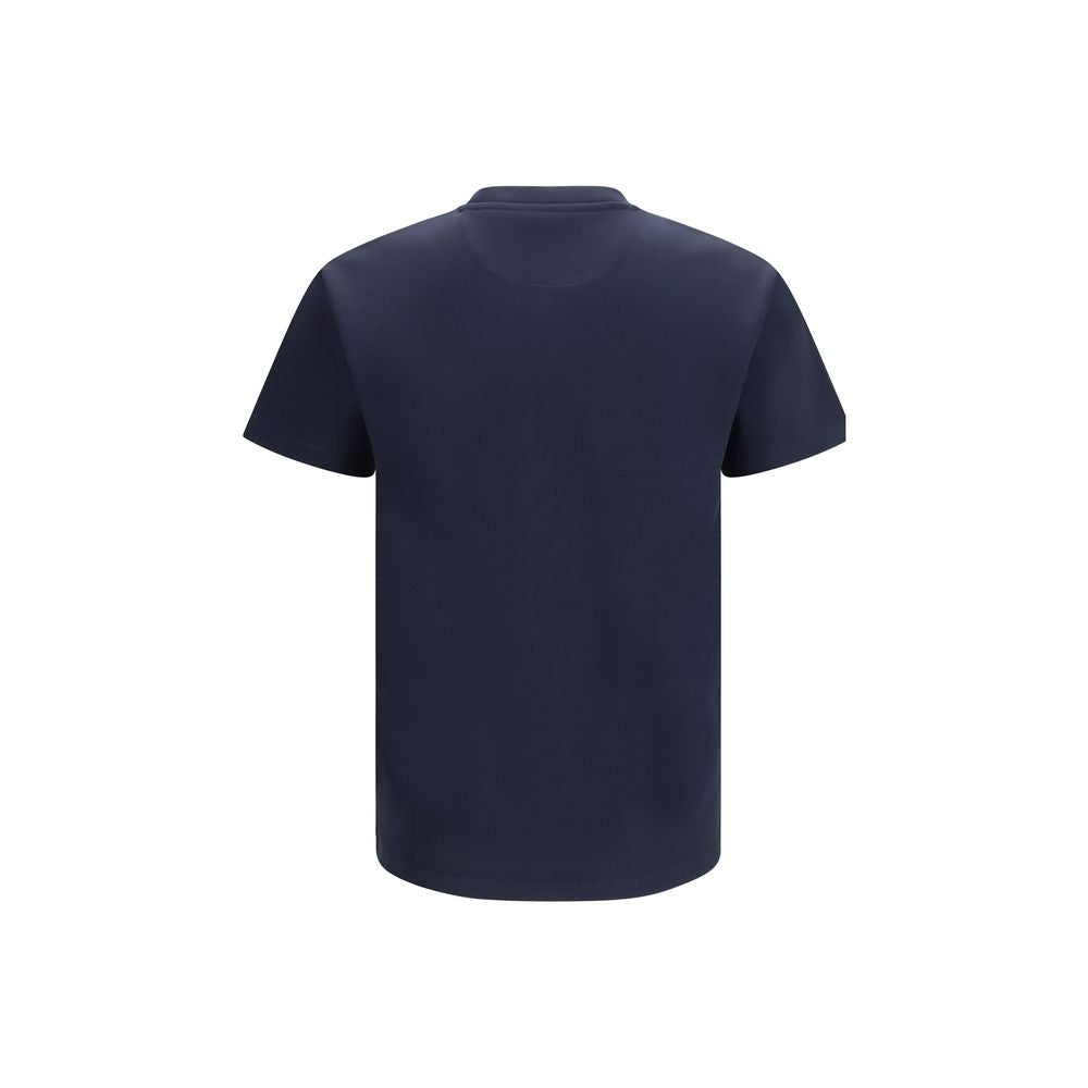 Fendi Blaues Baumwoll-T-Shirt