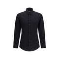 Dolce & Gabbana Schwarzes Baumwollhemd