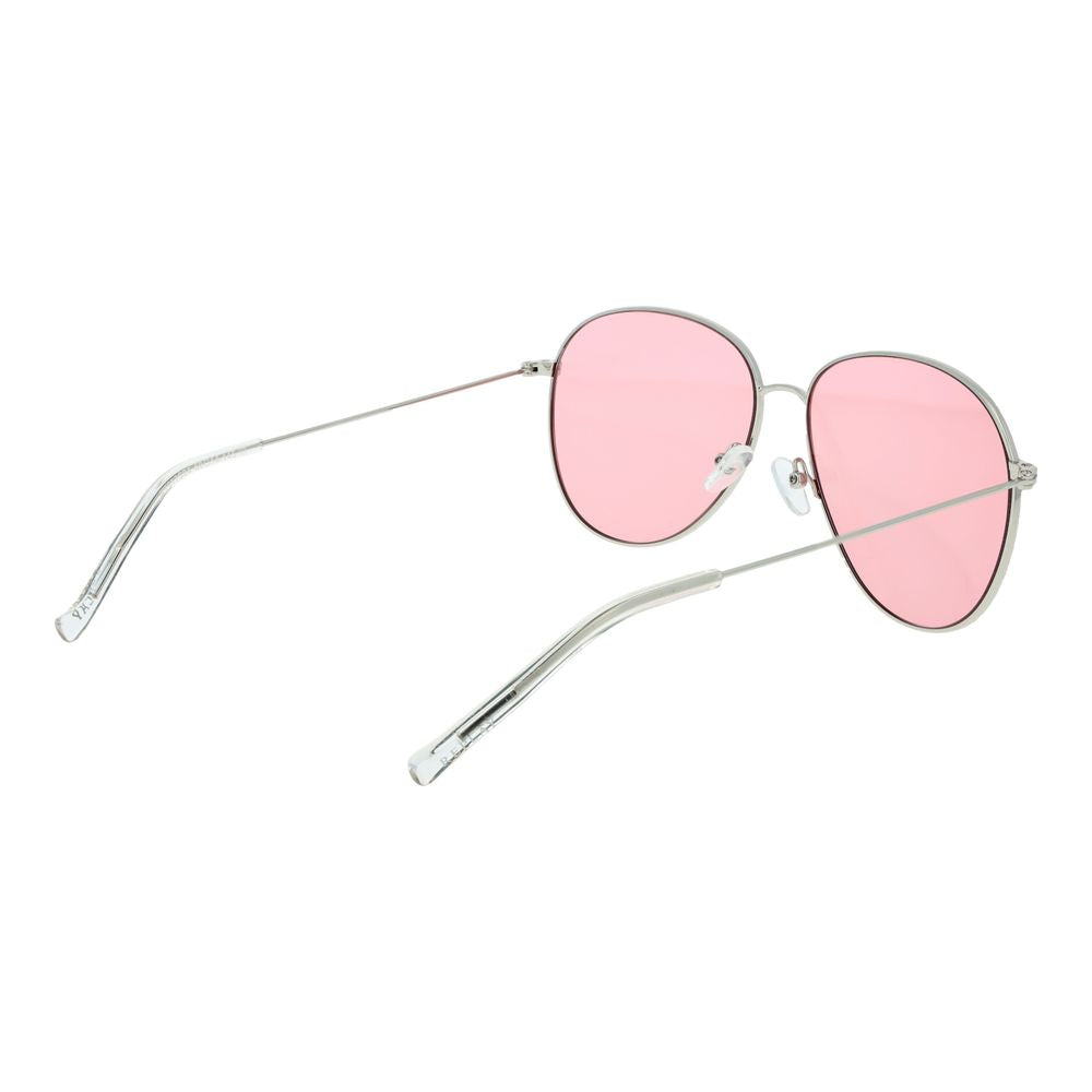 Replay Sonnenbrille aus silbernem Metall