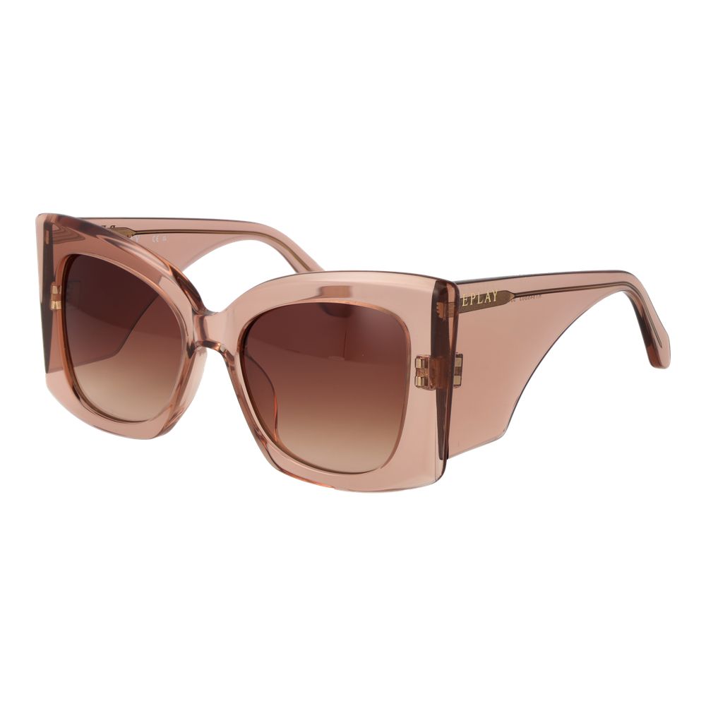 Replay Sonnenbrille aus pinkem Kunststoff
