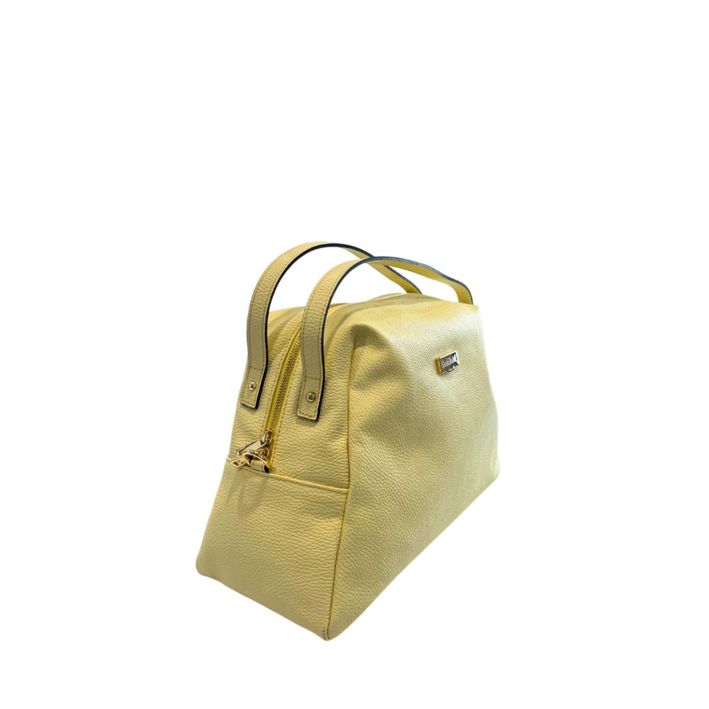 Baldinini Trend Zweifarbige Clutch aus Rindsleder