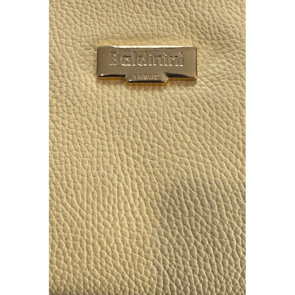 Baldinini Trend Zweifarbige Clutch aus Rindsleder