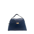 Baldinini Trend Blaue Clutch aus Rindsleder