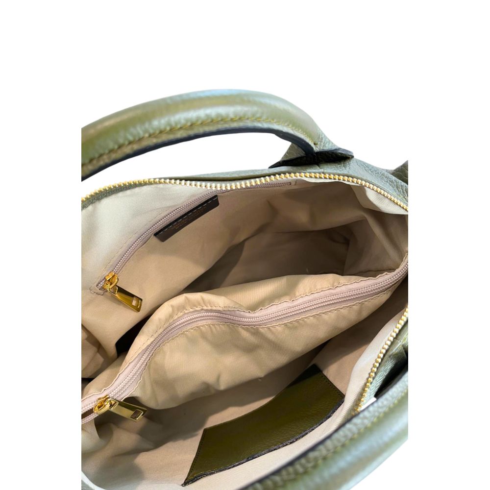 Baldinini Trend Schultertasche aus zweifarbigem Rindsleder