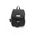 Baldinini Trend Schwarze Leder Damentasche