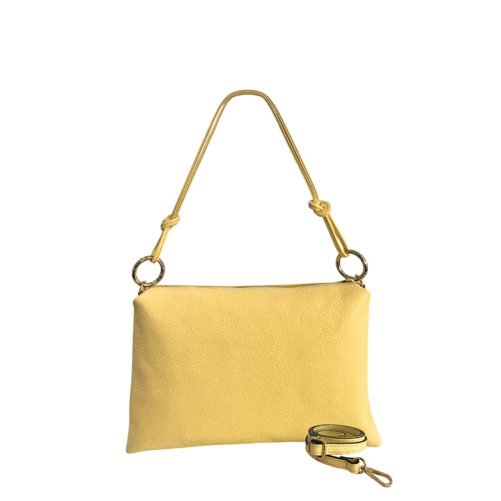 Baldinini Trend Zweifarbige Clutch aus Rindsleder