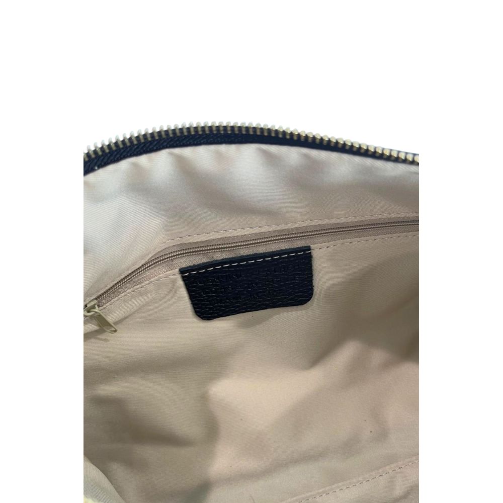 Baldinini Trend Schwarze Leder Damentasche