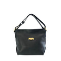Baldinini Trend Schwarze Clutch aus Rindsleder