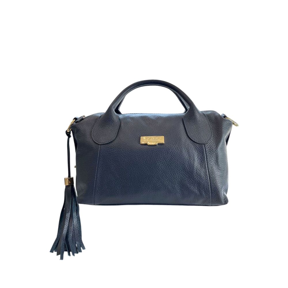 Baldinini Trend Shoulder Bag made of blue cowhide