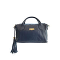 Baldinini Trend Shoulder Bag made of blue cowhide