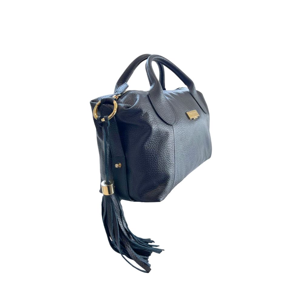 Baldinini Trend Shoulder Bag made of blue cowhide