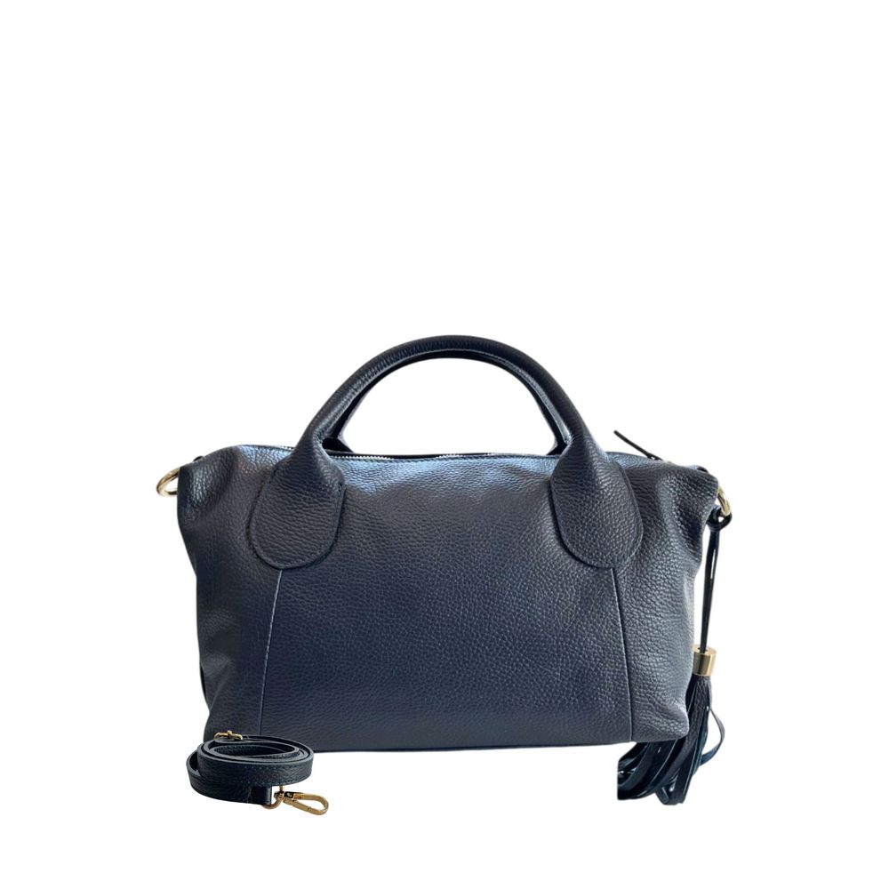 Baldinini Trend Shoulder Bag made of blue cowhide