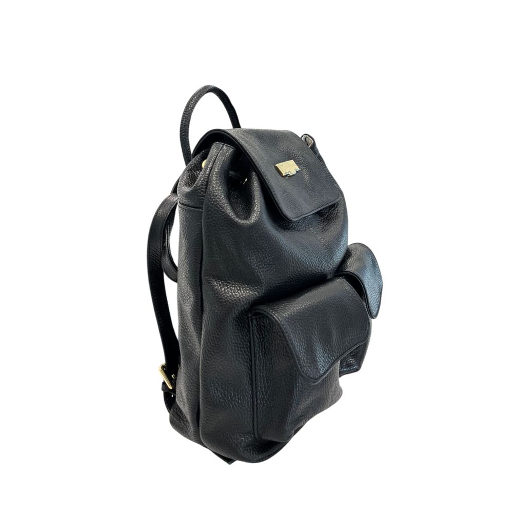 Baldinini Trend Women's Black Leather Backpack