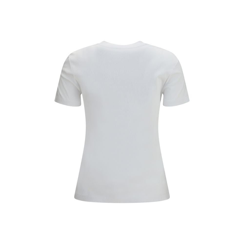 Max Mara Pure Weißes Baumwoll-T-Shirt