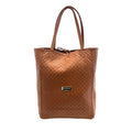Baldinini Trend Brown Cowhide Clutch