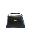 Baldinini Trend Schwarze Clutch aus Rindsleder