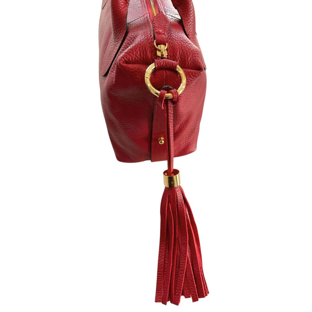 Baldinini Trend Schultertasche aus mehrfarbigem Rindsleder