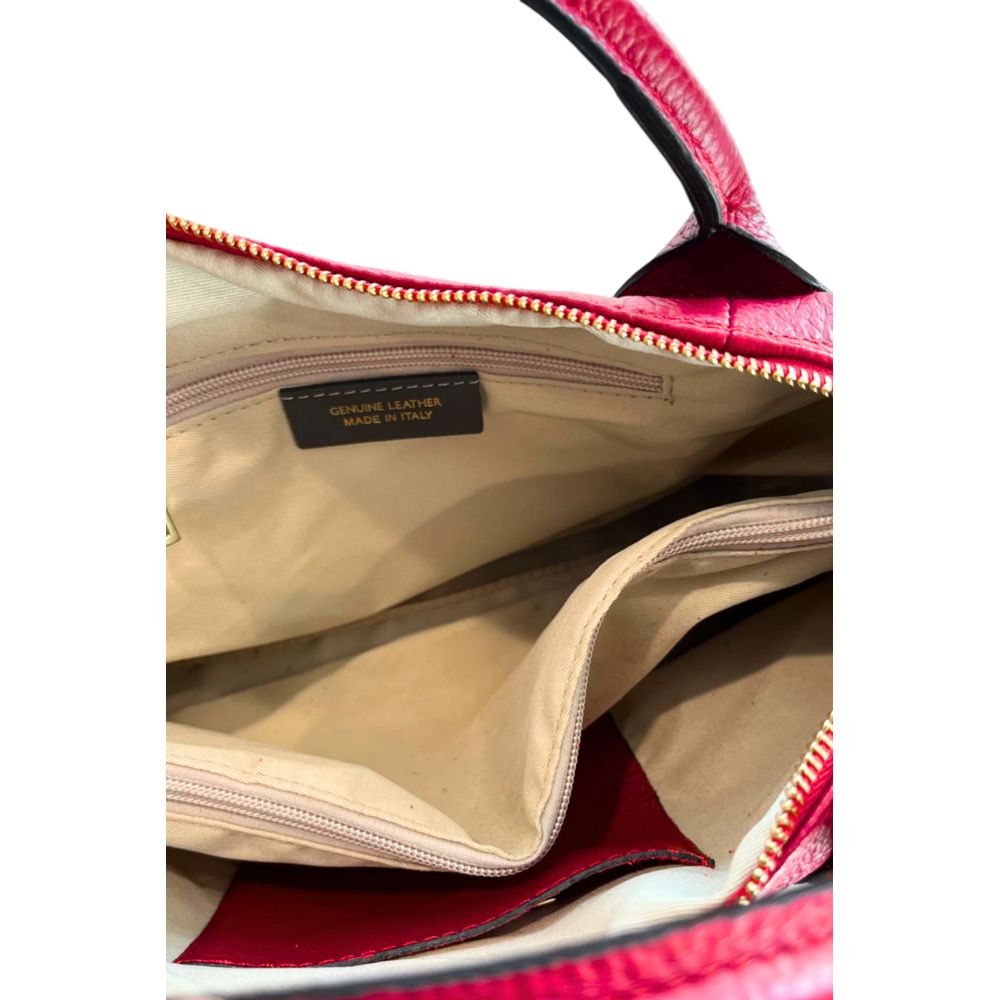 Baldinini Trend Schultertasche aus mehrfarbigem Rindsleder