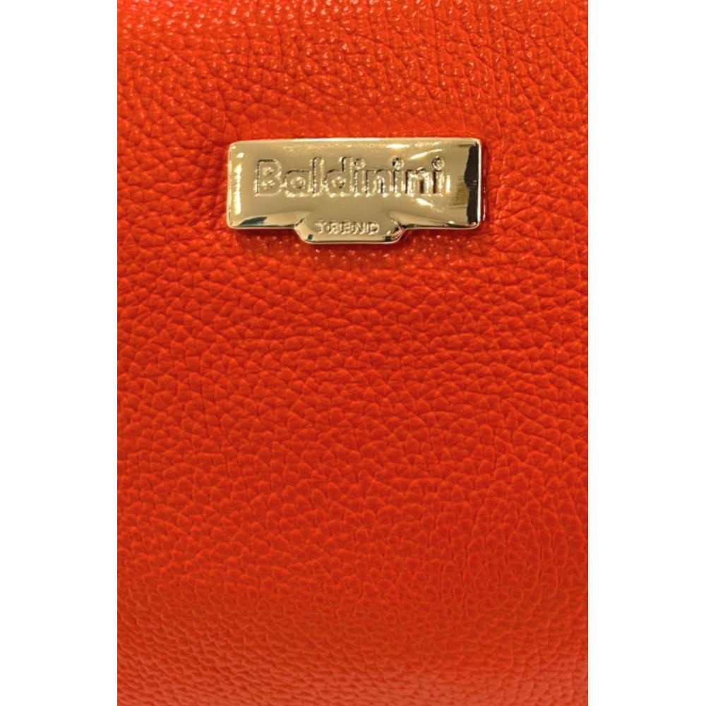 Baldinini Trend Shoulder Bag in Orange Cowhide
